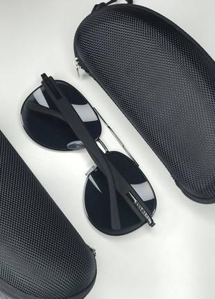 Сонцезахисні окуляри bvlgari black aviator5 фото