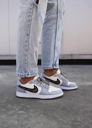 Nike air jordan 1 low кроссовки