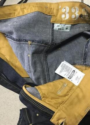 Шорты джинсовые мужские стильные модные дорогой бренд gstar raw размер 297 фото