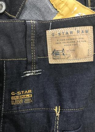 Шорты джинсовые мужские стильные модные дорогой бренд gstar raw размер 299 фото