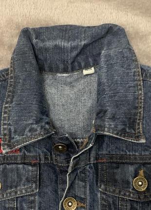 Детская джинсовая куртка , италия, рост 110-116см5 фото