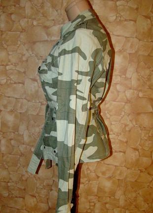 Камуфляжная ветровка( пиджак)под пояс р.l3 фото