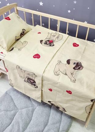 Набор детского постельного белья в кроватку 🥰1 фото