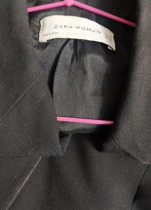 Классический черный пиджак от zara4 фото
