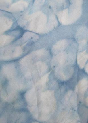 Платок батик 100% натуральный шелк, ручная роспись3 фото