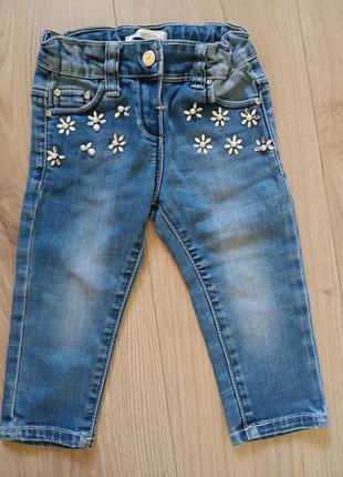 Джинсы для маленькой девочки/ качественные брюки/ джинсы 👖1 фото