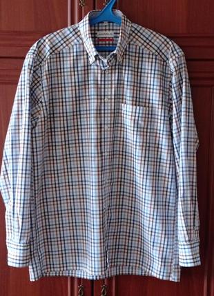 Мужская рубашка 100% хлопок marvelis