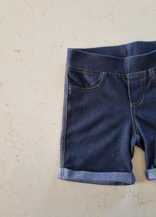 Шорты джинсовые 6-8, 116-124 см и 122-128 см4 фото