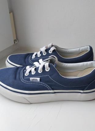 Сині текстильні кеди vans 35-36р. 23 см. оригінал