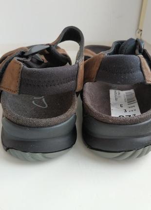 Новые сандалии кожаные босоножки clarks 36р. 23 см.6 фото