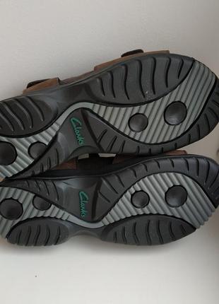 Новые сандалии кожаные босоножки clarks 36р. 23 см.10 фото