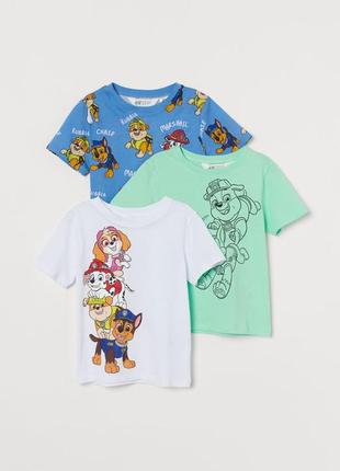 Футболки paw patrol hm h&m щенячий патруль