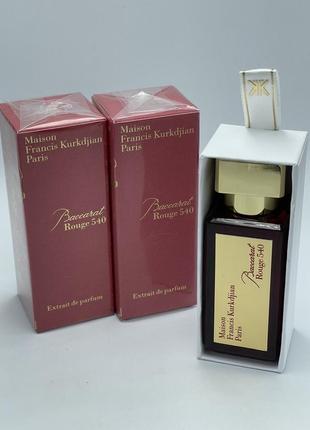 35ml extrait baccarat rouge 540 maison francis бакара руж экстракт унисекс женские духи стойкие