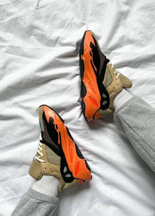 Кроссовки adidas yeezy boost 700 v2 orange