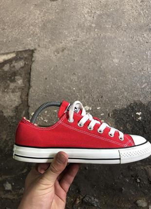 Кеды converse красные