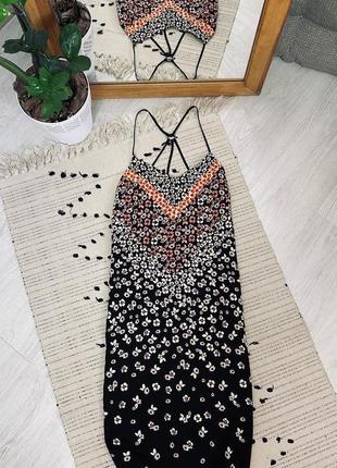 Плаття на бретелях з розрізами по боках від new look🌿