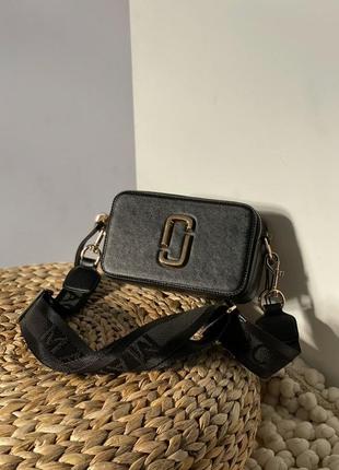 Женская сумка marc jacobs black gold