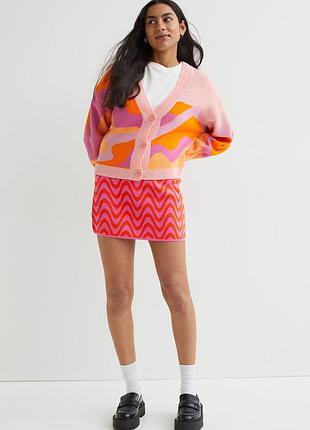 Вязаная юбка новая коллекция h&m