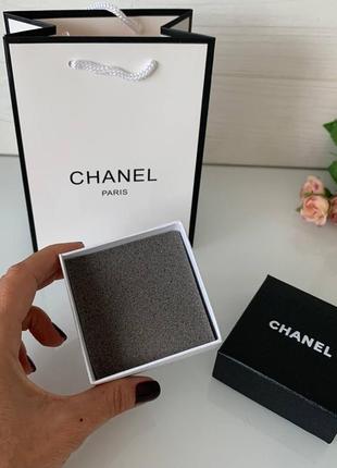 Брендове паковання chanel. коробочка, всередині замш, пакет