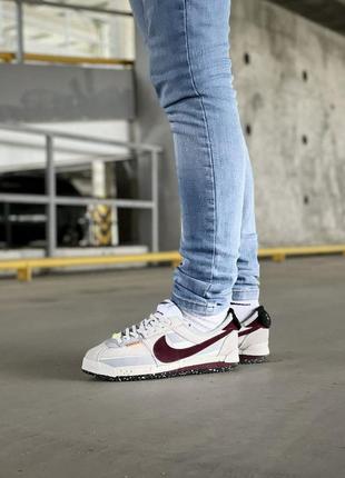 Кроссовки union x nike cortez nylon