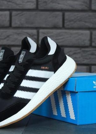 Кросівки adidas going ZX Flux Primeknit "Core Black"