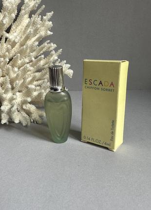 Escada chiffon sorbet туалетная вода мини4 фото