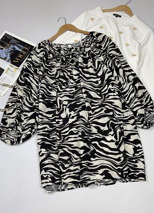 Удлиненная блуза