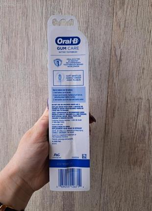 Orsl b gum care, battery power toothbrush, soft bristles, 1 toothbrush электрическая зубная щетка на батарейках8 фото