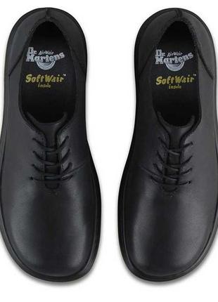 Dr. martens lorrie шкіряні жіночі туфлі черевики мокасини