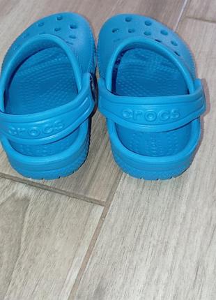 Шльопанці босоніжки тапочки crocs Ankle с5/22р.6 фото