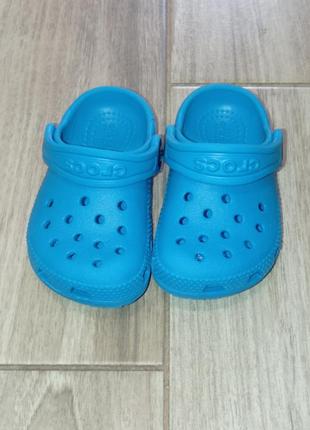 Шльопанці босоніжки тапочки crocs с5/22р.