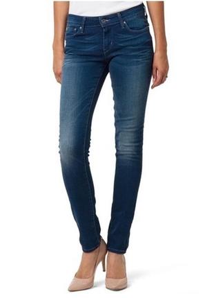 Джинсы женские levi's slight curve mid rise skinny p.28