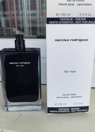 Narciso rodriguez for her тестер без крышки