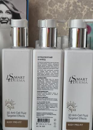 Антицелюлітний флюїд smart4derma 🥰