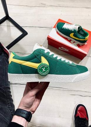 Nike blazer low pro green