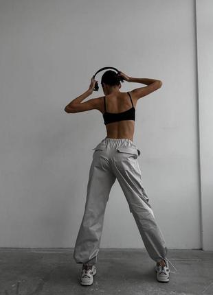 Женские брюки карго 
•мод# 1025

размер: 42-44, 44-4610 фото
