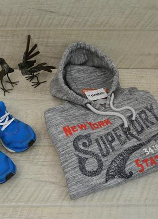 Кофта толстовка капюшонка superdry