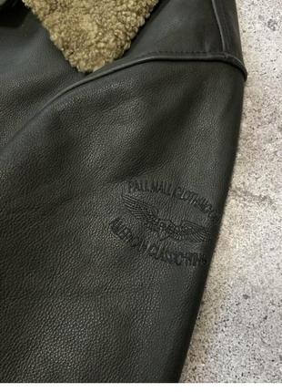 Куртка пилот кожа pme pall mall р. xl / 2xl ( стан нового3 фото