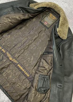 Куртка пилот кожа pme pall mall р. xl / 2xl ( стан нового6 фото