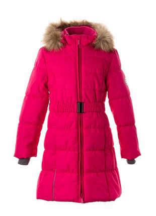 Пальто зимове для дівчаток huppa yacaranda фуксія, р.110 (12030030-00063-110)