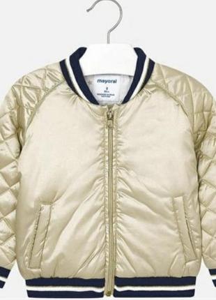 Куртка бомбер на дівчинку