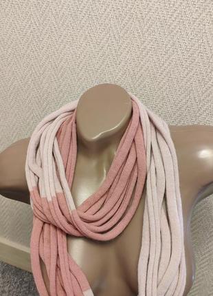 Незвичайний шарф (альпака 100%)1 фото