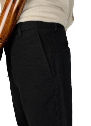 Шерстяные черные брюки wood wood3 фото