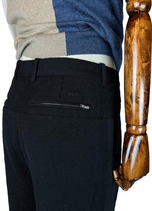 Шерстяные черные брюки wood wood4 фото
