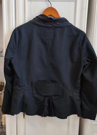 Жакет з коттону та льону, розмір 482 фото