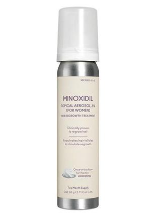 Пена против выпадения волос из 5% миноксидил minoxidil virtue topical aerosol