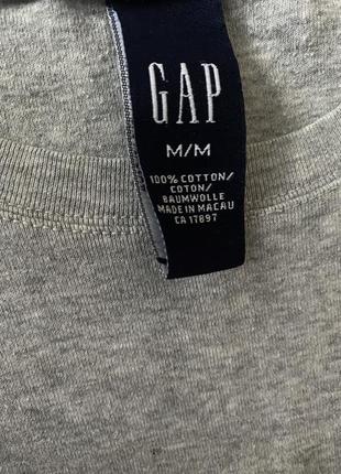 Футболка gap m серая2 фото