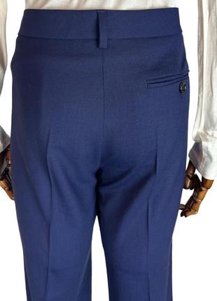 Темно-синие шерстяные брюки papul smith5 фото
