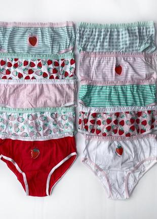 Трусики для девочек набор 10 шт primark, англия.