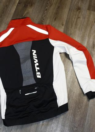 🚴‍♀️ b'twin 520 jacket 🚴‍♀️ мужская вело куртка scott giant gt светоотражающая черная красная btwin l2 фото